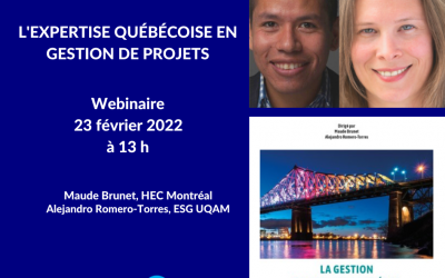 Webinar on Project Management Expertise in Quebec